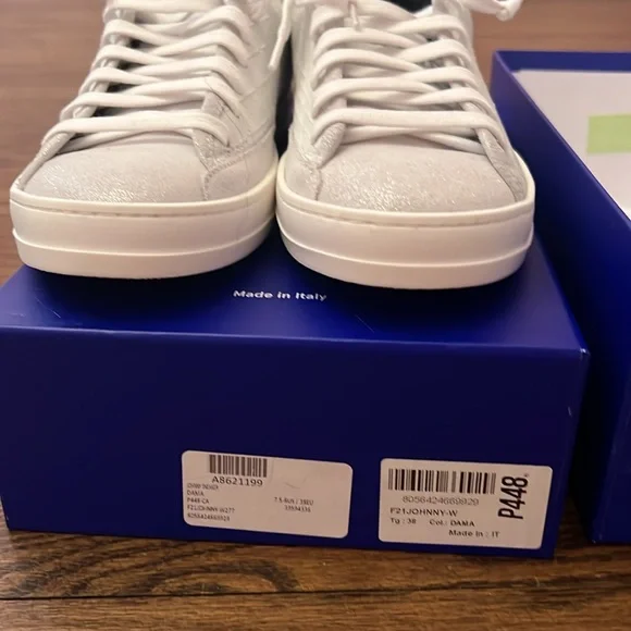 P448 new sneakers. Size 7.5-8 US 38 EU. - Picture 3 of 13